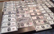 Reproduction Collection 1880-1929 United States Paper Money US Banknotes 40 Diff picture