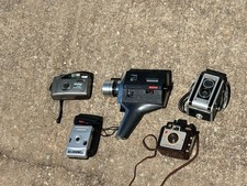 Vintage Camera Lot Polaroid, Brownie Hawkeye, Ansco, Untested picture