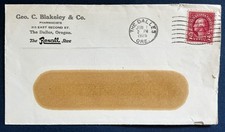 Sc #554, Drug Store Invoice Cover - The Dalles, OR, June 1926 - Invoice Within picture