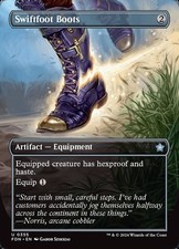 Swiftfoot Boots (Borderless) 355 U FDN MTG NM picture