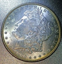 *1882 Morgan Silver Dollar BU UNC Full Feathers  picture