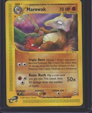 Pokémon TCG Aquapolis Marowak 54/147 HP picture