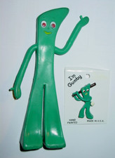 GUMBY VINTAGE 1980's COLLECTIBLE POSEABLE 6