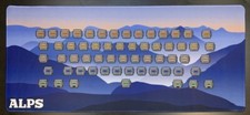 Vintage Keyboard Alps SKCM SKCL Custom Mechanical Deskmat Desk Mat Mousepad picture