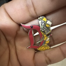 DLR Lumiere Beauty Beast Disneyland D Characters Hidden Mickey 2024 Disney Pin picture