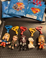 2026 KFC Supergirl Movie FULL SET ALL 5 Clips Limited Edition picture