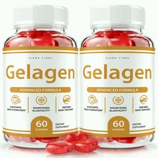 Gelagen Gummies, Premium Formula for Daily Beauty and Body Care - 2 Pack picture