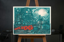The Fog by  Drew Millward Art Print/ LIMITED to 150 SOLD OUT/JOHN CARPENTER picture