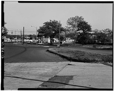 Jersey City NJ Roosevelt Stadium Route 440 Danforth Ave 1950s Roadway picture