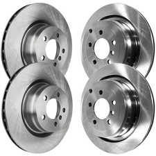 Front and Rear Disc Brake Rotors For 2006-2012 Land Rover Range Rover picture