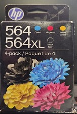 HP 564 564XL Ink Cartridges 4-Pack Combo - Black Cyan Magenta Yellow picture