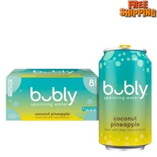 Bubly Summer Coconut Pineapple Sparkling Water 12 Fl Oz 8 Pack Cans picture