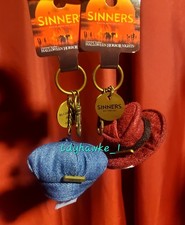 HHN 2026 Sinners Smoke & Stack Hats Set Keychain Bag Charm Horror Nights Vampire picture