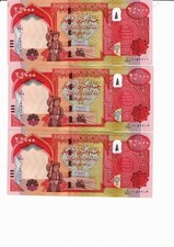 IRAQI DINAR 100,000 4 x 25,000 NEW Design , UNC COA Guaranteed , Iraq 2023 picture