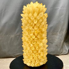 32.82LB New Find yellow Phantom Quartz Crystal Cluster Mineral Specimen Healing picture