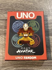New & Sealed Avatar: The Last Airbender Exclusive UNO Fandom Game Deck picture