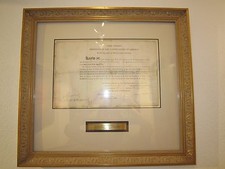 President JAMES MADISON - NAVAL WARRANT SIGNED 1810 WITH CO-SIGNERS - FRAMED picture