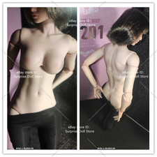 US Worldbox 1:6 AT201 Pale Skin Felxible Female Action Figure Body Doll Model picture