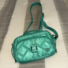 LUG CAROUSEL LEGACY crossbody shoulder bag Green Emerald RFID Fun summer NEW picture