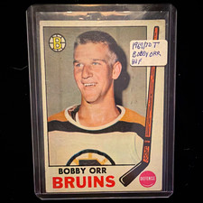 🔥 Vintage Topps 1969-70 Bobby Orr #24 Boston Bruins NHL Ice Hockey Card🔥  picture