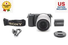 [NEAR MINT] SONY α5000 A5000  E 18-55mm F3.5-5.6 OSS Lens Black FROM JAPAN picture