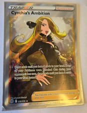 The Pokémon Company Cynthia's Ambition 169/172 Brilliant Stars Full Art Holo picture