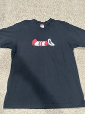 Supreme Cat in the Hat Tee Black Size Large L FW18 2018 picture