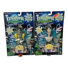 Vintage 1998 Toonsylvania Figures Dr. Vic & Phil's Psycho Screamer Squirters picture