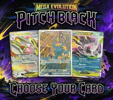 Pokémon TCG - Pitch Black Holo/Reverse Holo EX SIR Illustration Rare Card | NM picture