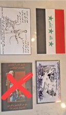 x3 American Iraq Afghanistan Propaganda Leaflets enduring freedom Army Navy Air picture