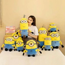 40cm Medium Despicable Me Cartoon Movie Plush Toys Cute Minion Plushie Bob Stuar picture