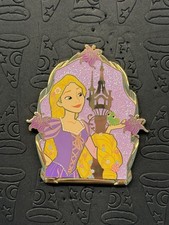 PALM Pink Ala Mode Disney Princess Pals And Castles Mystery Jumbo Pin RAPUNZEL picture