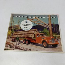 1945 International Harvester K-8-F 6 Wheel 4WD Truck Sales Brochure IH Logging picture