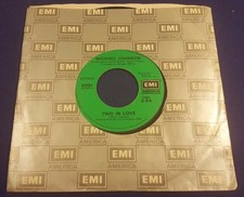 MICHAEL JOHNSON Bluer Than Blue/Two In Love 45 Record EMI Records 8001 picture