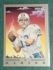 1991 Fleer Dan Marino Pro Visions #5 Miami Dolphins picture