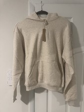 NWT Skims - Cotton Fleece Blend Classic Hoodie - Medium - Oatmeal Heather picture
