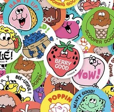 Individual Trend Retro Scratch N Sniff Stinky Stickers, 106 Types, Pick Scent picture