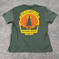 Filson Shirt Mens XL Green C.C. Filson Co 1897 Tree Back Graphic Tee Outdoor picture