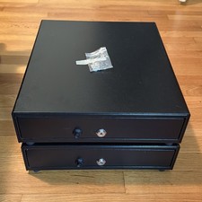 Lot Of 2 APG Cash Drawer VP-101-BL1416 W/ Keys picture