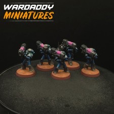 Pro Painted Warhammer 40k Alpha Legion Heavy Weapons Squad Q1 Horus Hersey 30k picture
