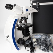Excellent Carl Zeiss Primo Star Microscope 40x-1000x 4x 10x 40x 100x Tested picture