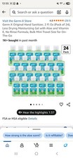 Germ-X Original Hand Sanitizer, 2 Fl Oz (Pack of 24), Aloe & Vitamin E picture