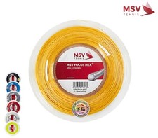 MSV Focus Hex 1.18mm 17L 200m Tennis String Racquet Racket Poly String NWT picture