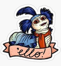 Ello - Labyrinth Worm - Sticker Graphic - Auto Wall Laptop Cell Truck Sticker picture