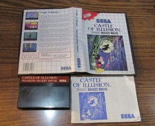 Castle Of Illusion (Sega Master System) CIB Complete SMS US SELLER picture