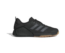 adidas DROPSET 3 Men's Trainer Athletic Shoes Black Gum Mesh US Size 10 picture