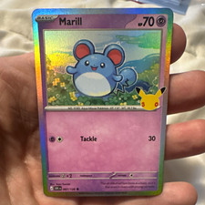 The Pokémon Company Pokémon TCG Marill 067/128 30th CELEBRATIONS picture