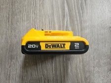 (1) NEW GENUINE Dewalt 20V DCB203 2.0 AH MAX Battery 20 Volt For Tools picture