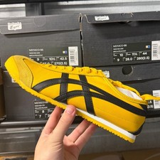 Onitsuka Tiger Mexico 66 Men's Size 9 Kill Bill Yellow Sneakers 1183C102-751 picture