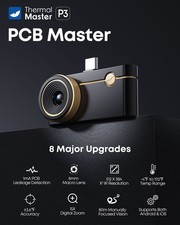 P3 Thermal Camera for iPhone&Android Phone 512*384  X³Resolution 600℃ Macro Lens picture